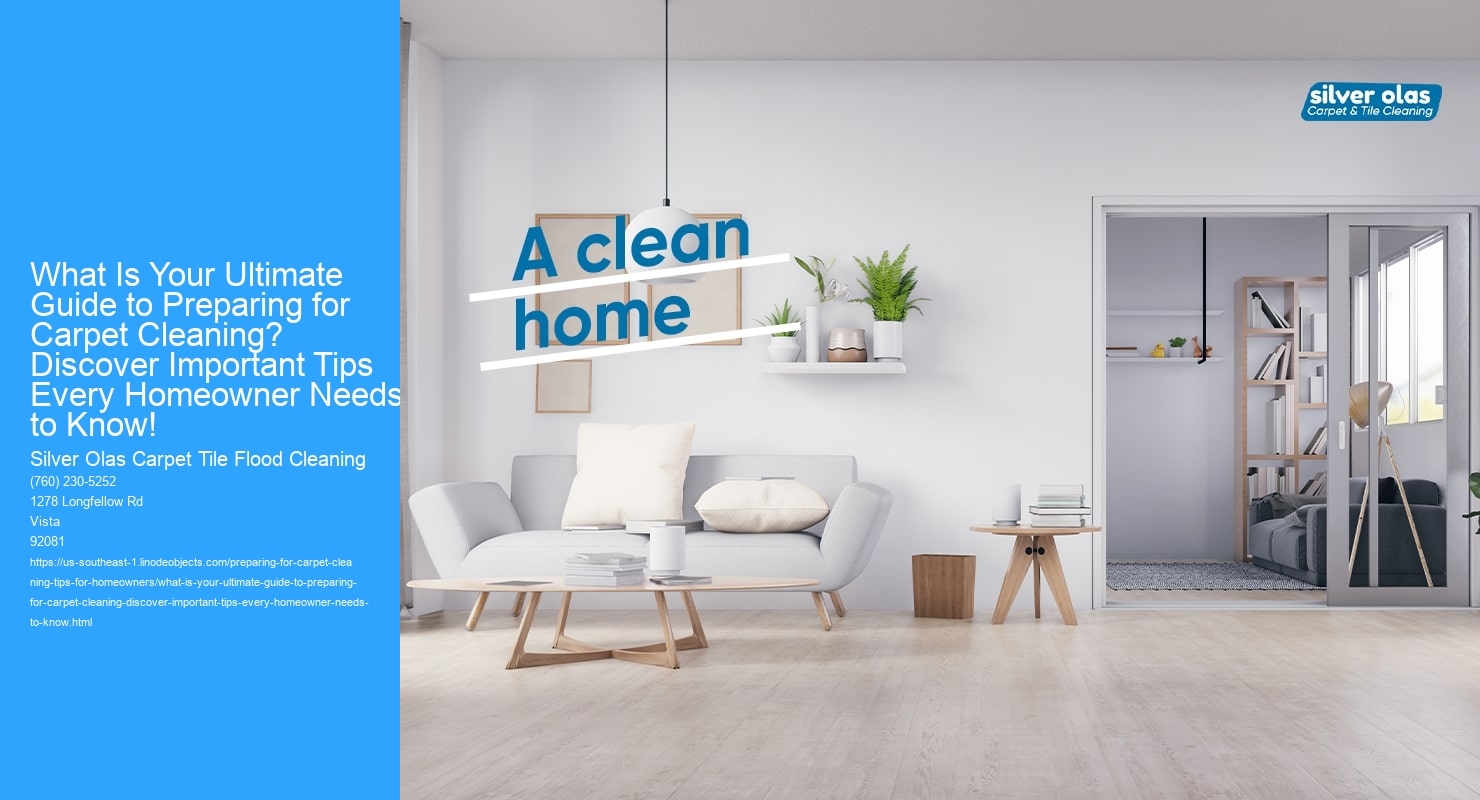 What Is Your Ultimate Guide to Preparing for Carpet Cleaning? Discover Important Tips Every Homeowner Needs to Know!