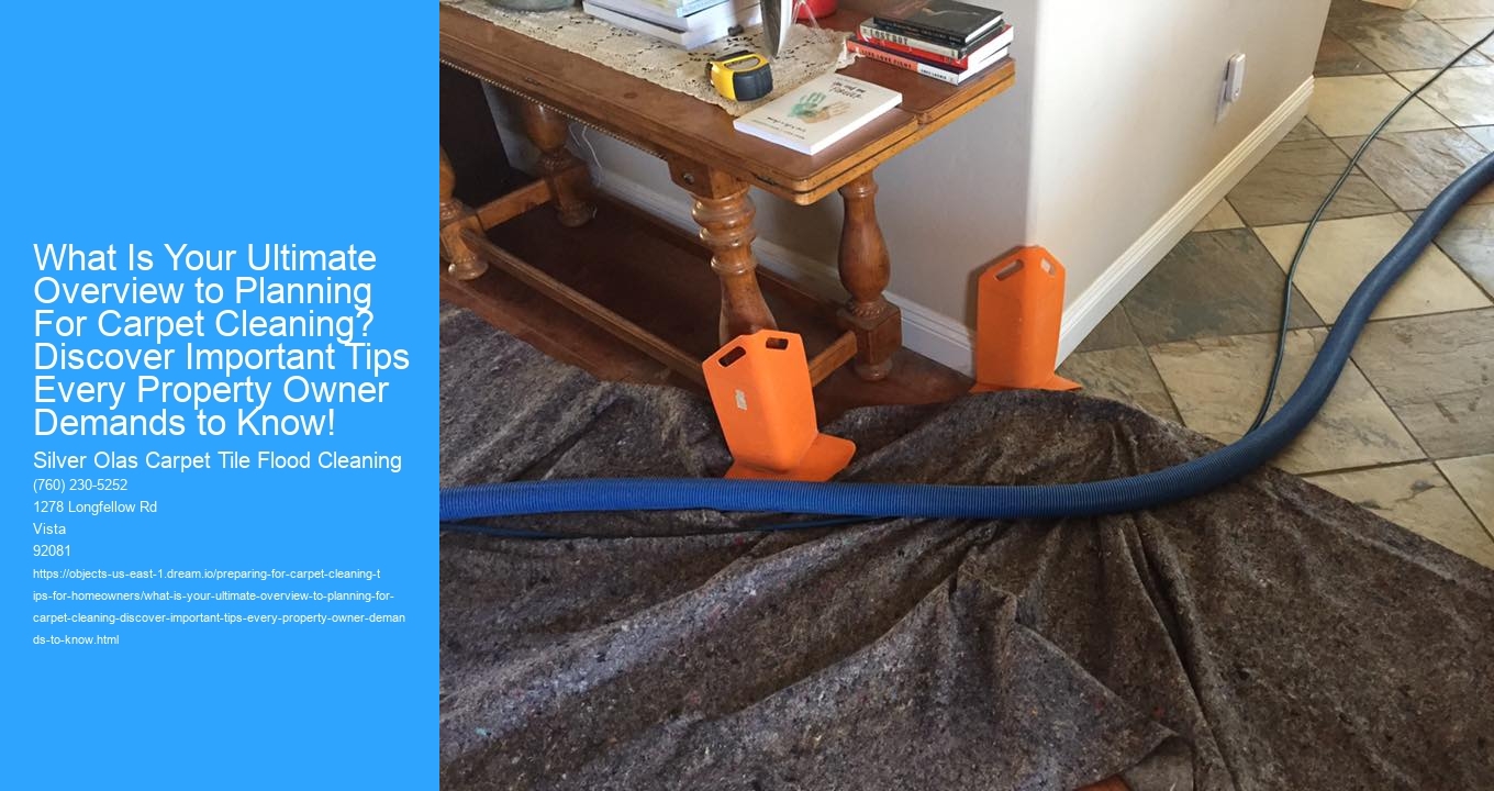 What Is Your Ultimate Overview to Planning For Carpet Cleaning? Discover Important Tips Every Property Owner Demands to Know!