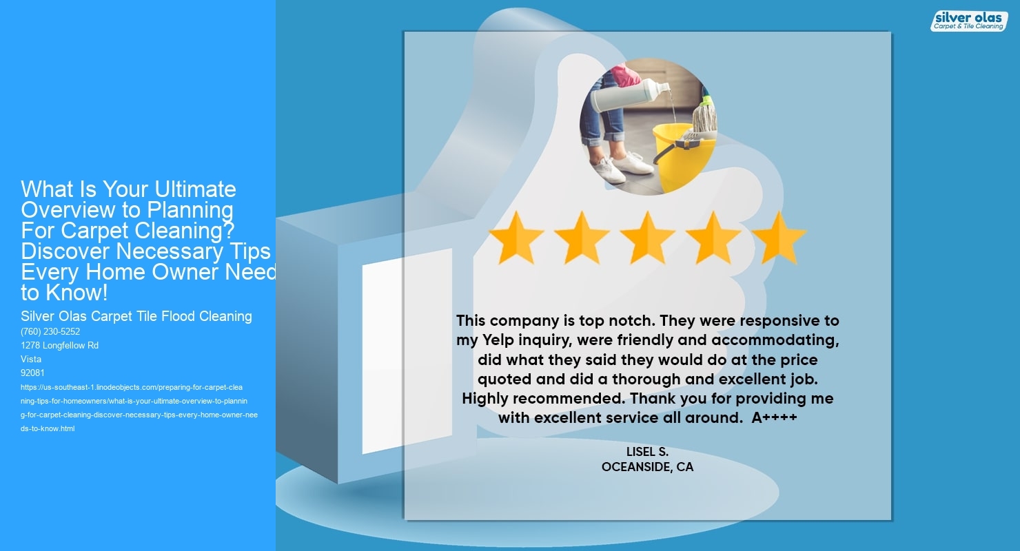 What Is Your Ultimate Overview to Planning For Carpet Cleaning? Discover Necessary Tips Every Home Owner Needs to Know!